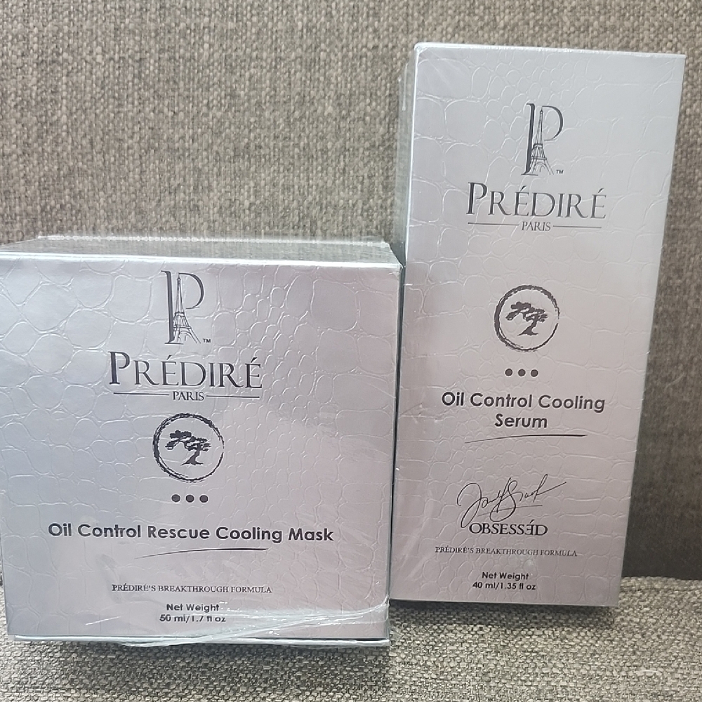 Oil Control Cooling Mask And Serum Bundle